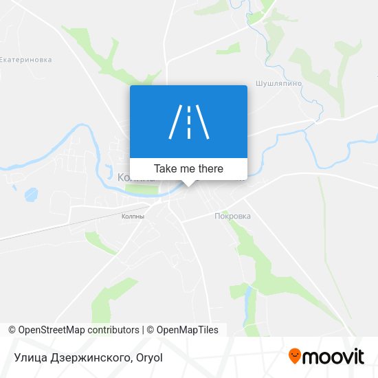Улица Дзержинского map