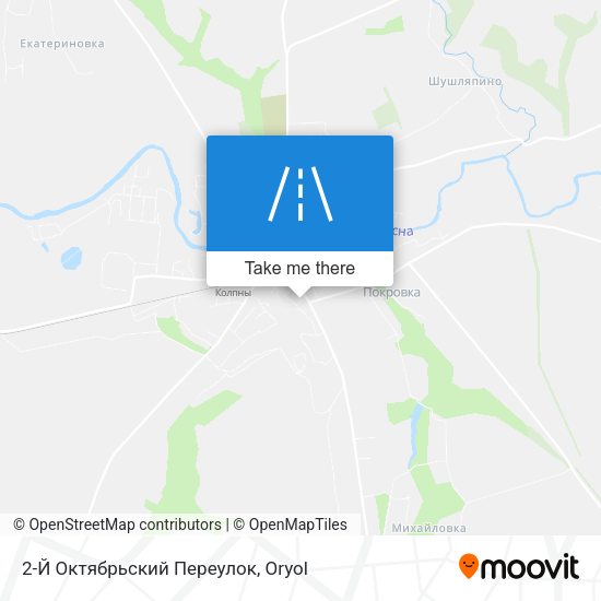 2-Й Октябрьский Переулок map