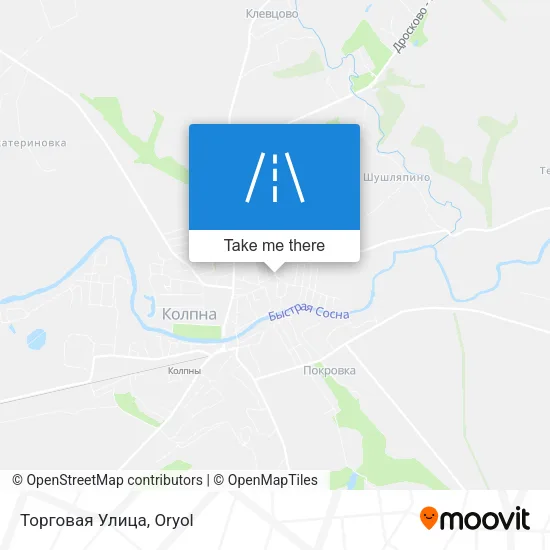 Торговая Улица map