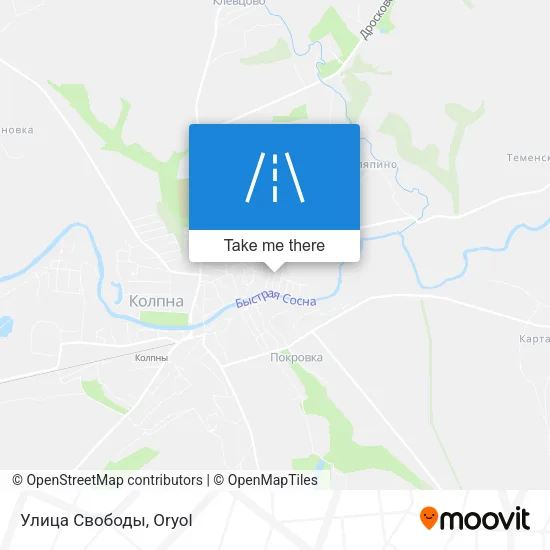 Улица Свободы map