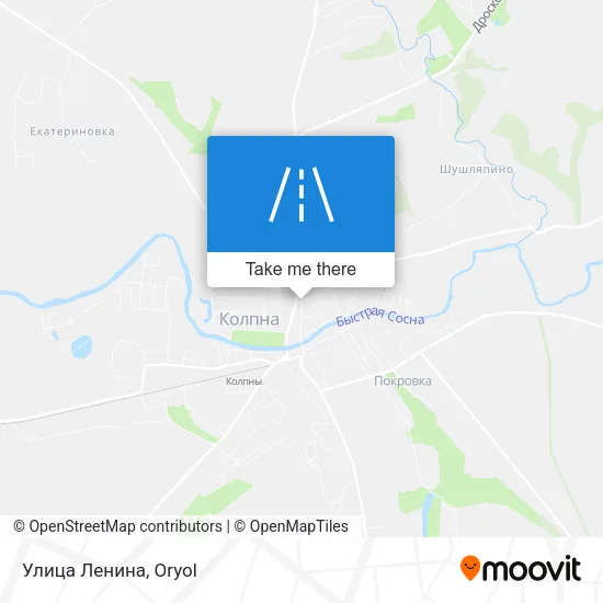 Улица Ленина map