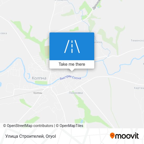 Улица Строителей map