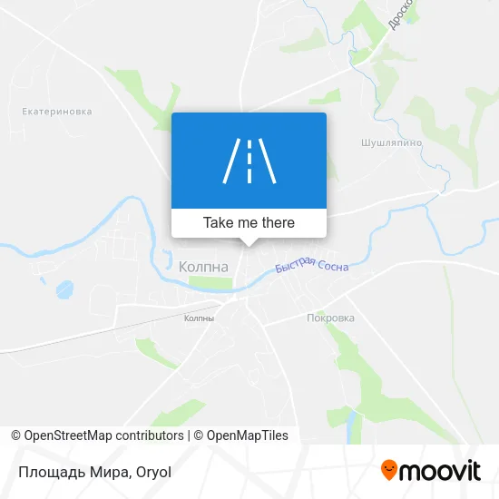 Площадь Мира map
