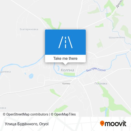 Улица Будённого map