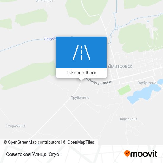 Советская Улица map