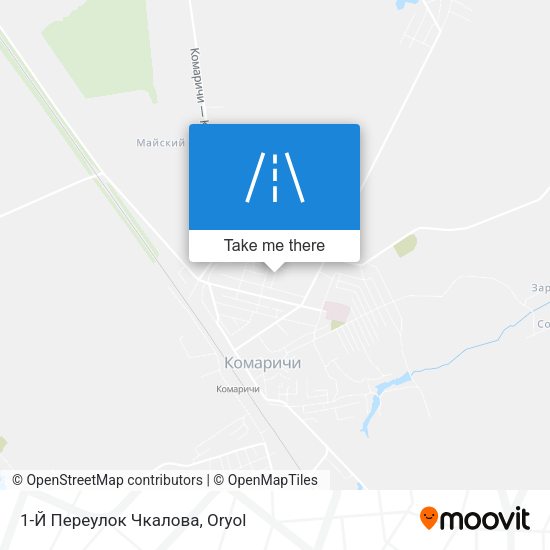 1-Й Переулок Чкалова map