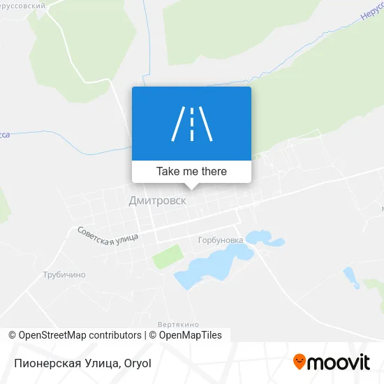 Пионерская Улица map