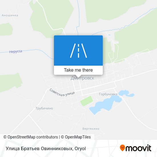 Улица Братьев Овинниковых map