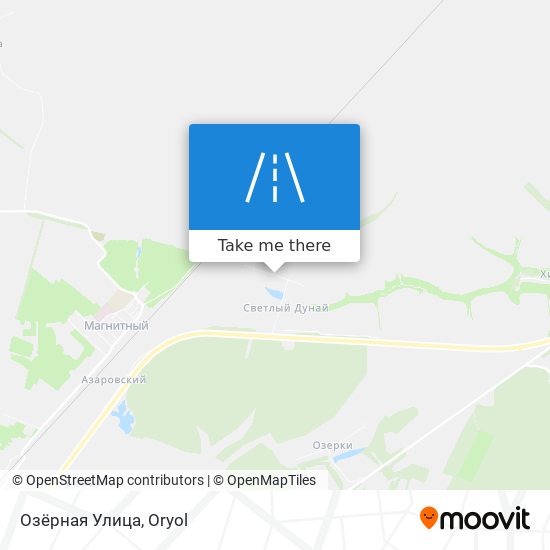 Озёрная Улица map