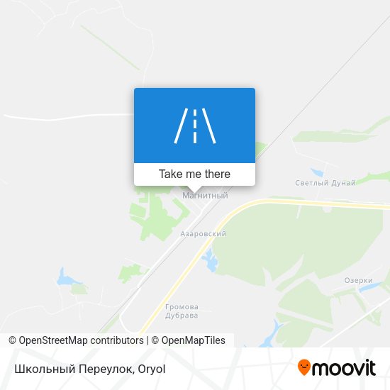 Школьный Переулок map