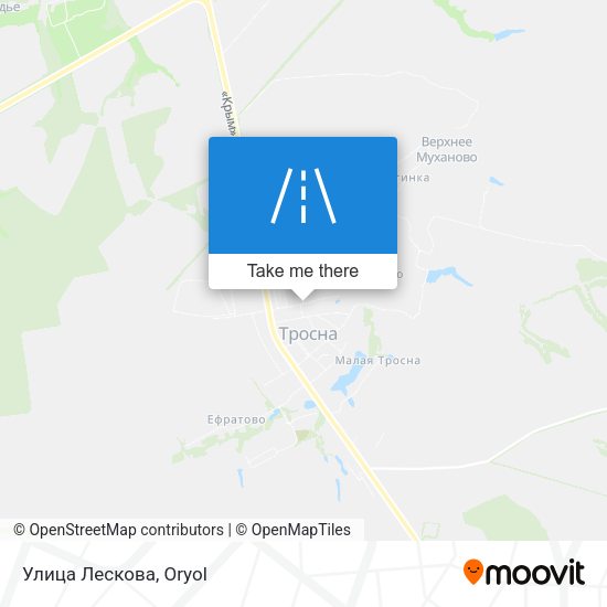 Улица Лескова map