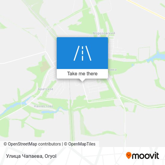 Улица Чапаева map