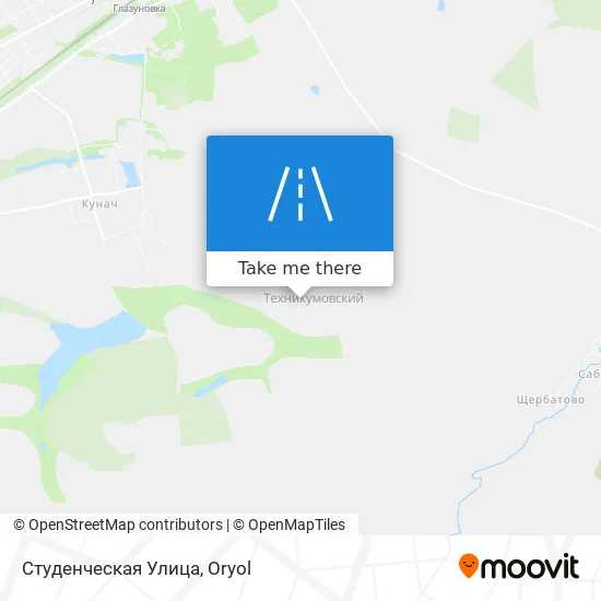 Студенческая Улица map