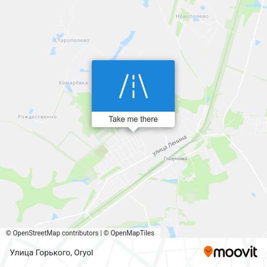 Улица Горького map