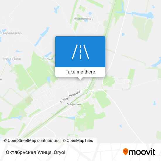 Октябрьская Улица map