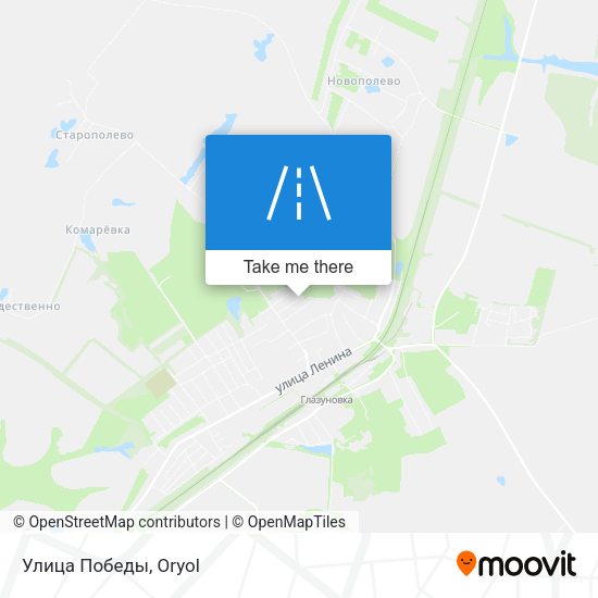 Улица Победы map