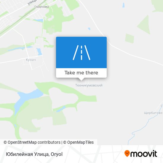 Юбилейная Улица map
