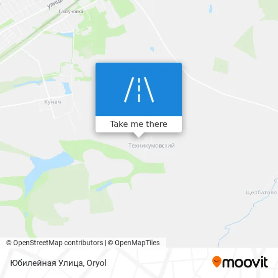 Юбилейная Улица map