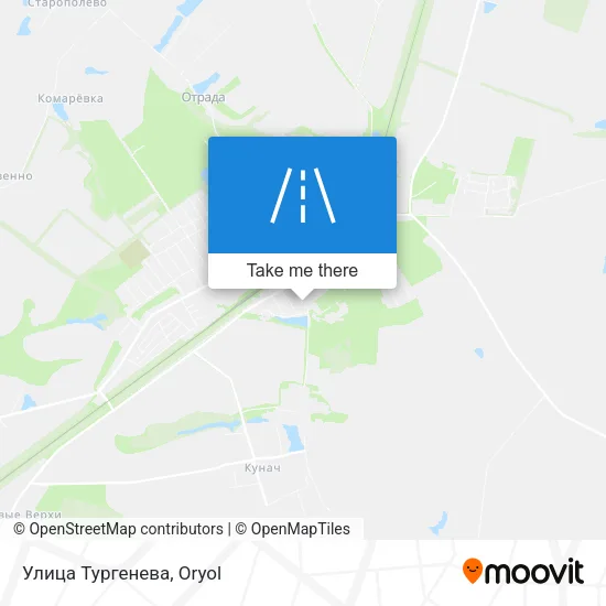 Улица Тургенева map