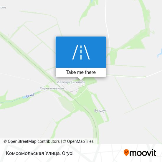 Комсомольская Улица map