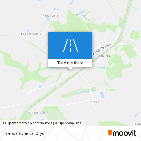 Улица Бунина map