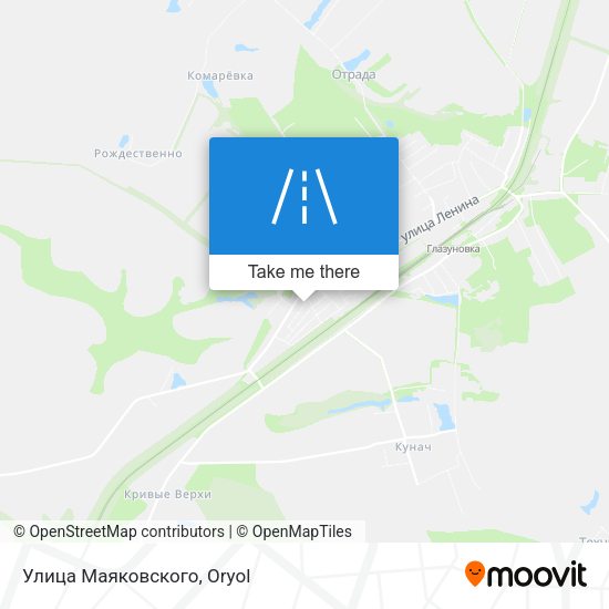 Улица Маяковского map