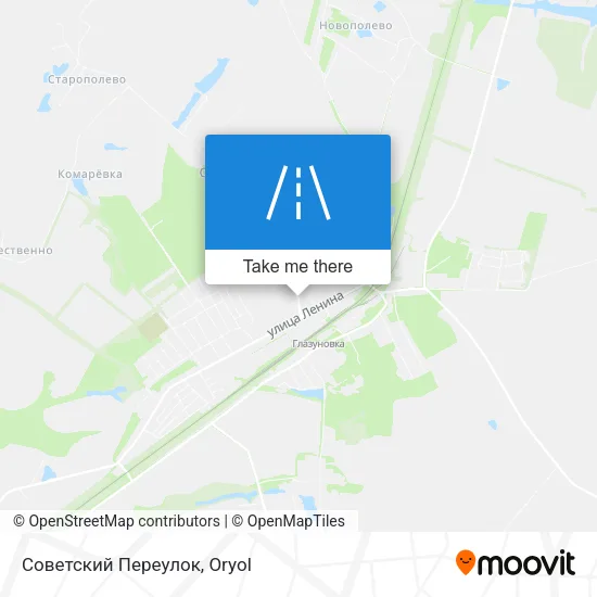 Советский Переулок map