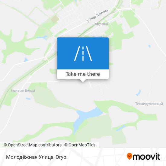 Молодёжная Улица map