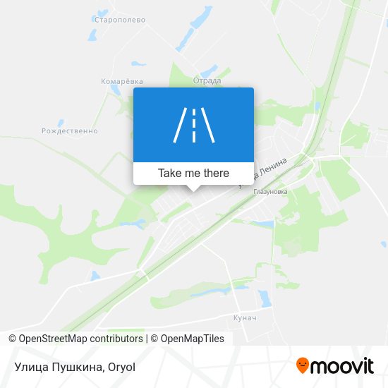 Улица Пушкина map