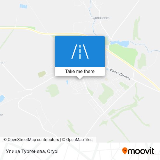 Улица Тургенева map