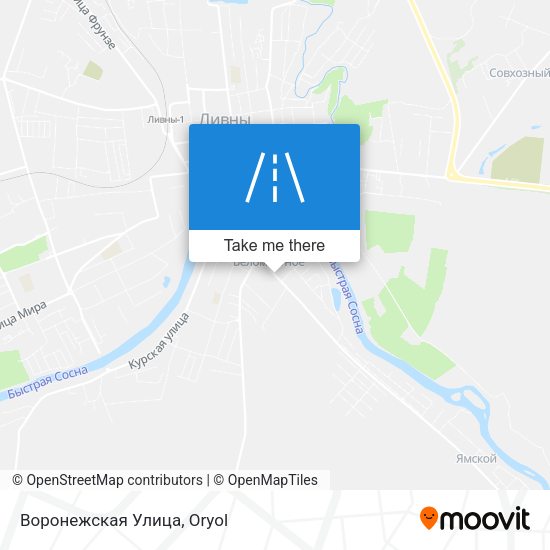 Воронежская Улица map