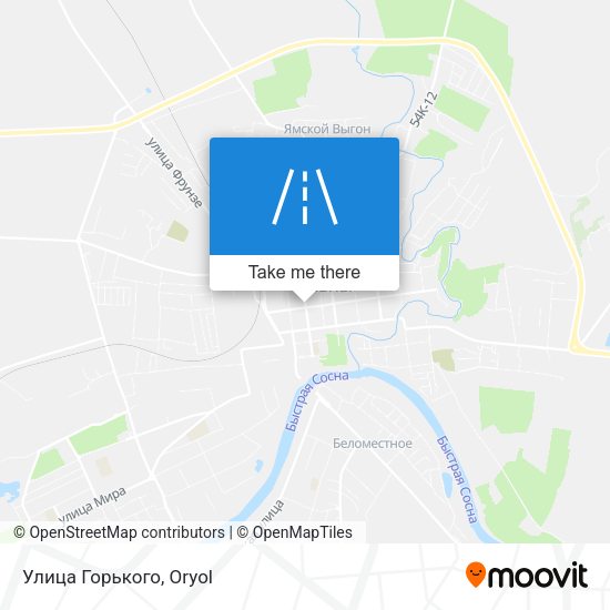 Улица Горького map