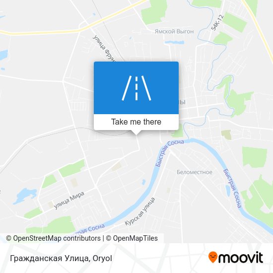 Гражданская Улица map