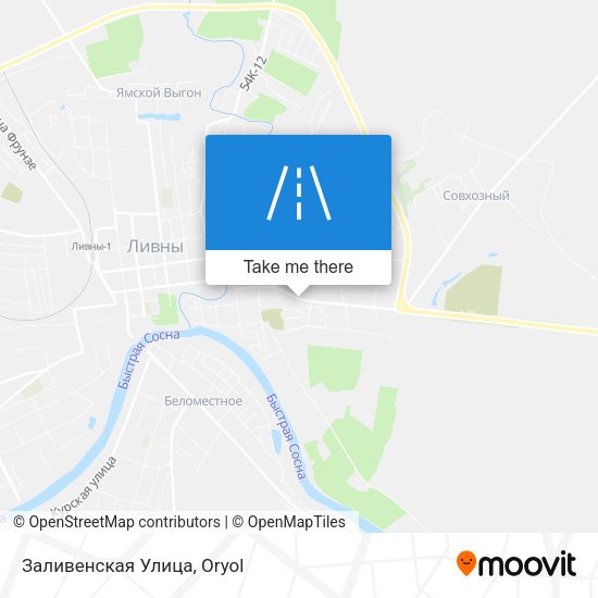 Заливенская Улица map