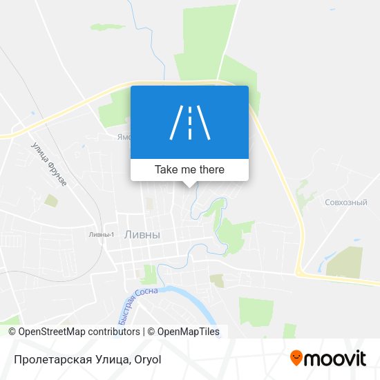 Пролетарская Улица map