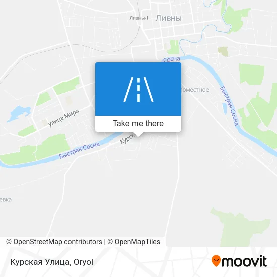 Курская Улица map
