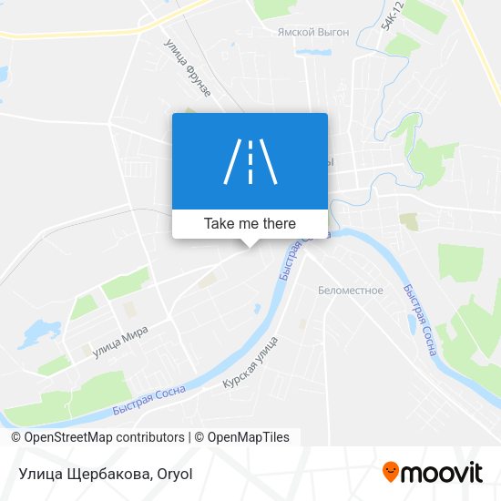 Улица Щербакова map