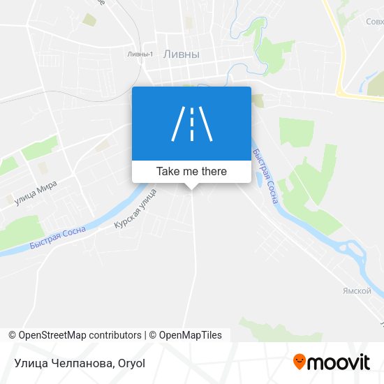 Улица Челпанова map