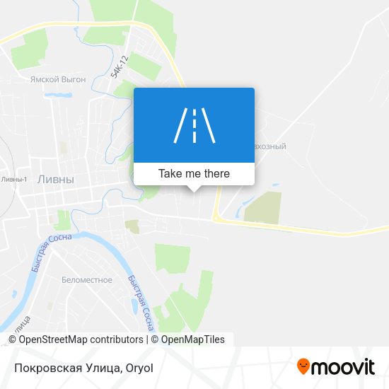 Покровская Улица map