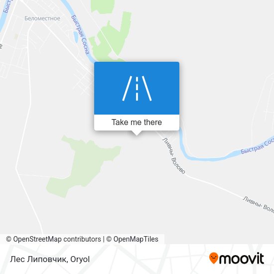 Лес Липовчик map
