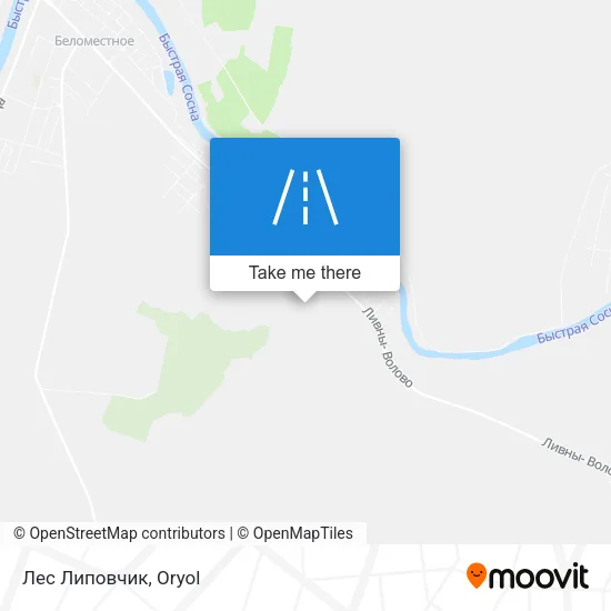 Лес Липовчик map