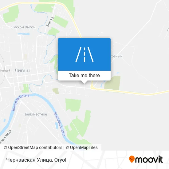 Чернавская Улица map