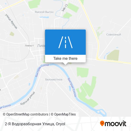 2-Я Водоразборная Улица map