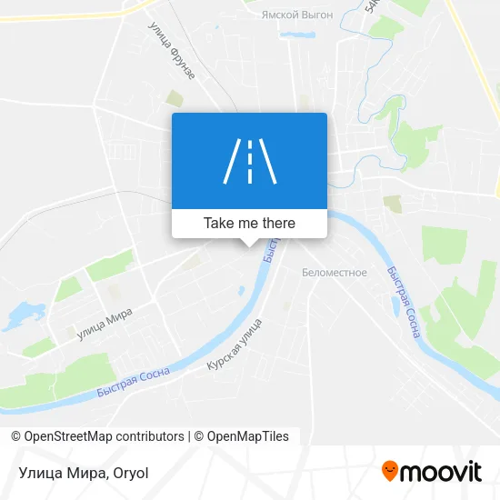 Улица Мира map