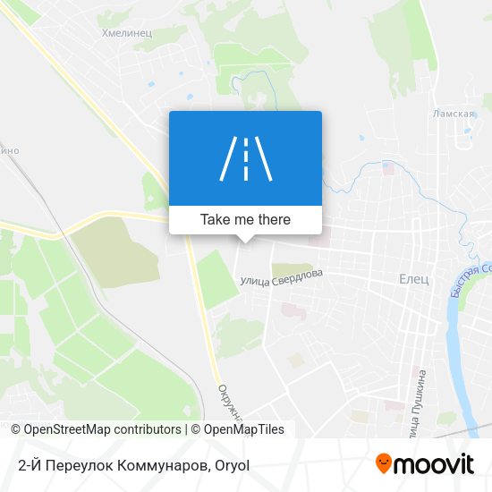 2-Й Переулок Коммунаров map