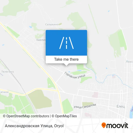 Александровская Улица map
