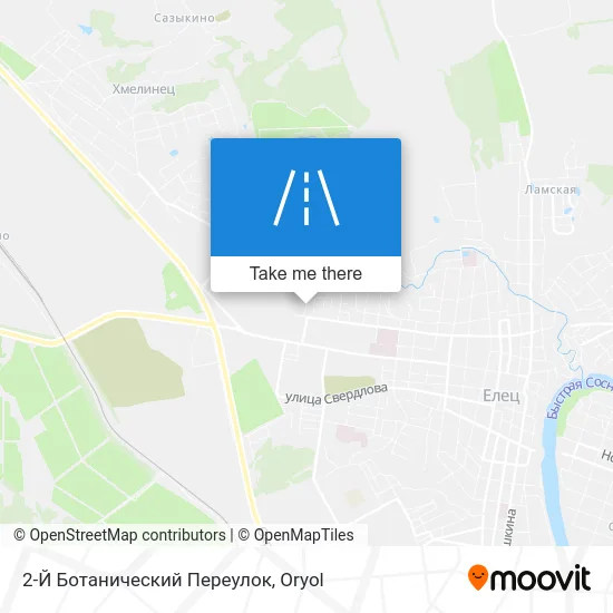 2-Й Ботанический Переулок map