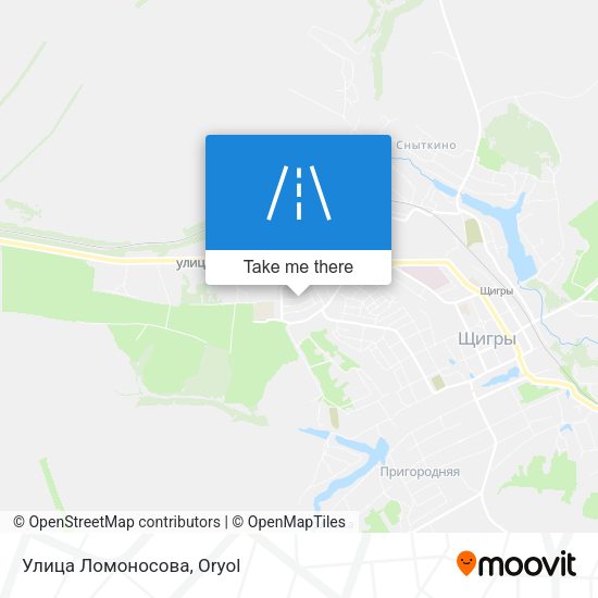 Улица Ломоносова map