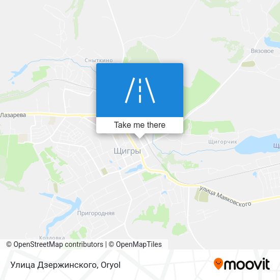 Улица Дзержинского map