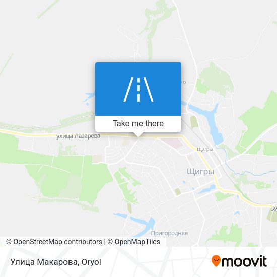 Улица Макарова map